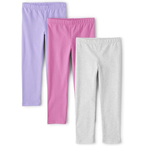 The Children's Place Baby Girls and Toddler Assorted Solid Leggings, Multipacks