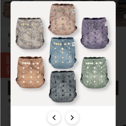 Modern Blooms Diaper Covers