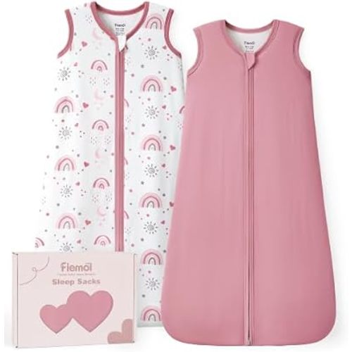 Rayon Made from Bamboo Sleep Sack 1.0 TOG, 6-12 Months Baby
