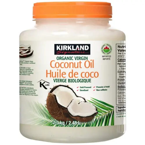 Kirkland Signature Organic Virgin Coconut Oil, 2.3 kg | Costco