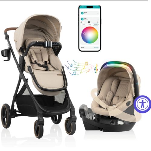Evenflo Shyft Intuiti+ Travel System featuring Revolve180 LiteMax NXT with SensorySoothe Green and Gentle - Evenflo® Official Site – Evenflo® Company, Inc