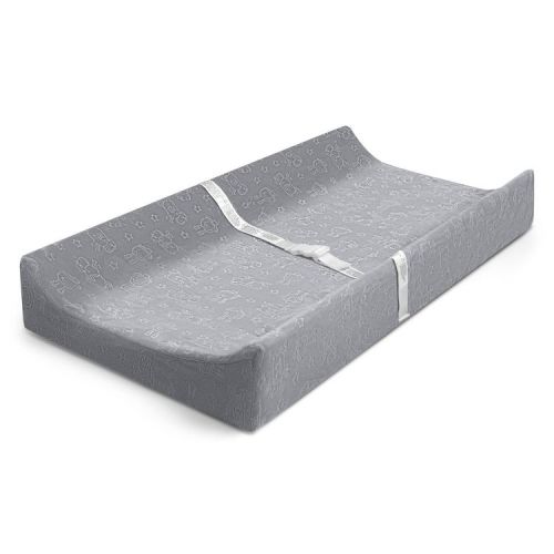 Serta Perfect Sleeper Changing Pad with Plush Cover - Gray