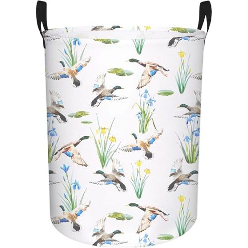 Mallard Duck Hamper Laundry Basket for Kid