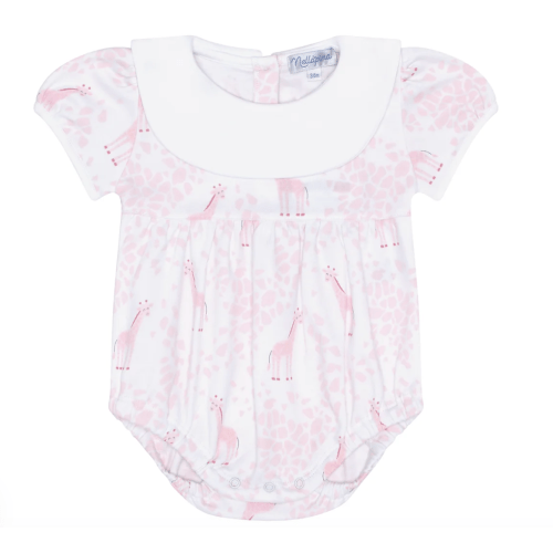 Pink Giraffe Print Bubble