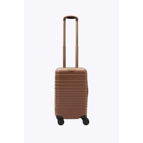 BÉIS 'The Small Carry-On Roller' in Maple - Brown Small Carry-On Luggage & Lightweight Rolling Suitcase
