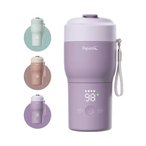 Papablic Pro Portable Bottle Warmer for Travel – Fast Heating, - TikTok Shop