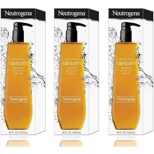 Neutrogena Rainbath Refreshing Shower and Bath Gel- 40 Oz THREE PACK 120 Oz Total by Neutrogena BEAUTY
