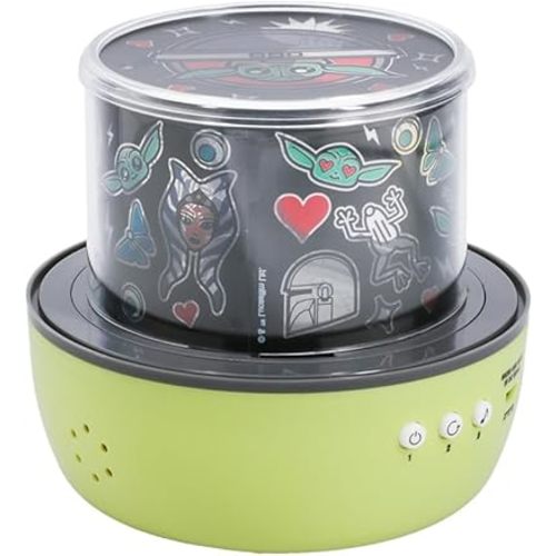 Paladone Star Wars Officially Licensed Baby Yoda Projector Night Light, Grogu Projection Lamp, Star Wars Bedroom Decor for Kids & Fans of The Mandalorian, Nursey Decor Lighting