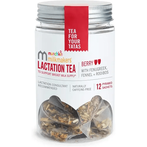 Munchkin® Milkmakers® Lactation Tea, Berry, 12 Count