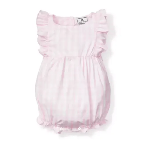 Brands We Love Pink Gingham Ruffled Romper by Janie and Jack