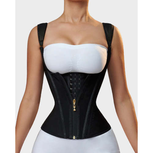 Double Waistband Corset Vest