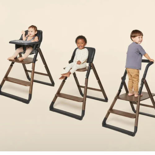 Ergobaby 3-In-1 Evolve High Chair: Dark Wood