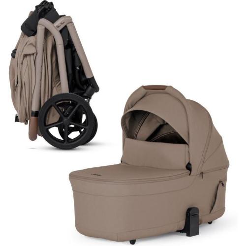Silver Cross Breez Compact Bassinet- Maple