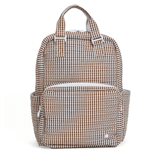 TRVL Quilted All You Need Bag- Gingham Coco – VACE