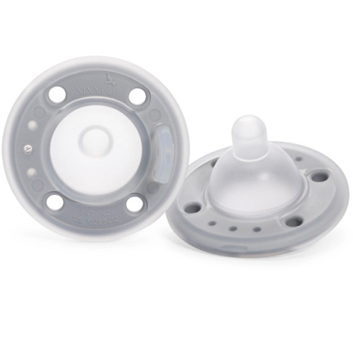 Ninni Co Pacifier- Frost 2 Pack Breastlike Pacifier