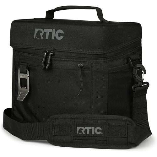 RTIC Everyday Cooler, Soft Sided Portable Insulated Cooling for Lunch, Beach, Drink, Beverage, Travel, Camping, Picnic, for Men and Women