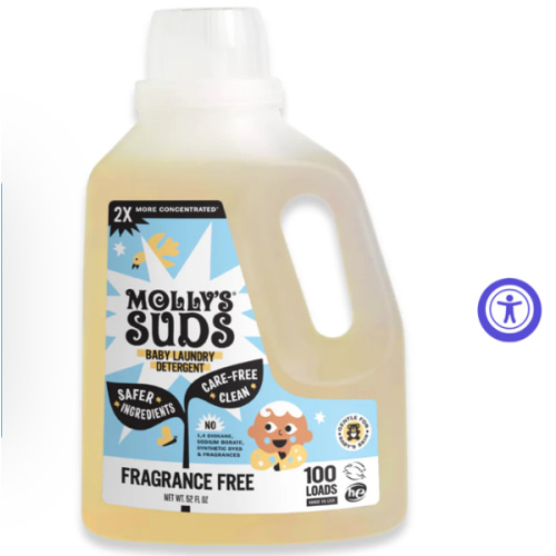 Baby Liquid Laundry Detergent – Molly’s Suds