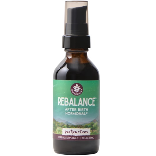 WishGarden Herbs ReBalance After Birth Hormonal, Postpartum Balancing Supplement 2oz