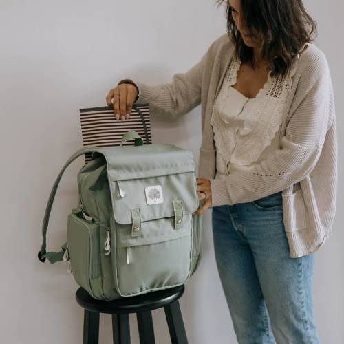 Neutral Diaper Backpack with Changing Pad | Parker Baby Co.