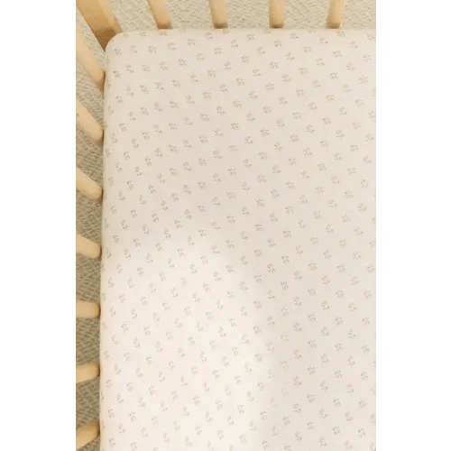 Solly Baby Blush Floret Crib Sheet