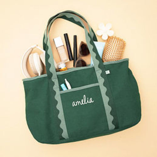 Monogrammed Anywhere Tote Bag