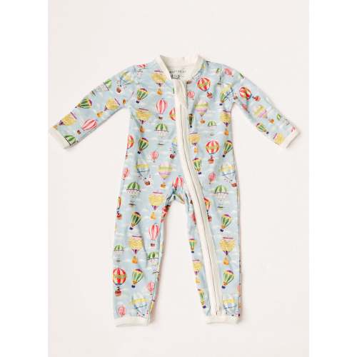Baby Zippered One-Piece - Up, Up & Away