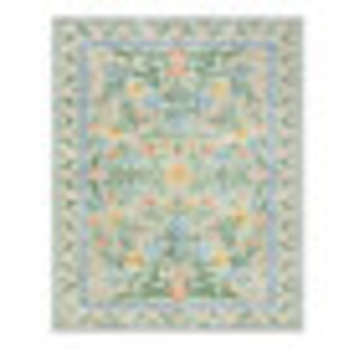Washable Floral Area Rugs Boho Large Rugs Non-Slip for Bedroom Soft Rubber Backed Carpet