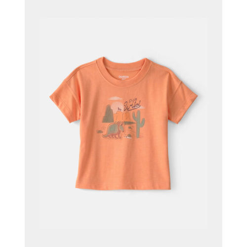 Baby Boy 'Club Wild' Armadillo Graphic Tee - Orange - OshKosh B'gosh | Carter's
