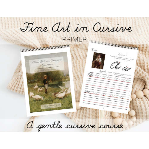 Fine Art in Cursive Primer