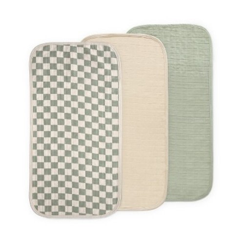 Changing Pad Liners Olive Check Combo One Size