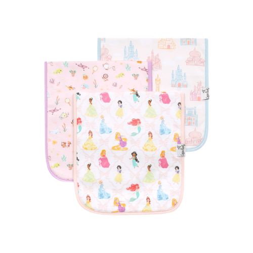 THE LITTLE EAGLE BOUTIQUE | COPPER PEARL BURP CLOTH SET IN DISNEY PRINCESS – The Hip Eagle
