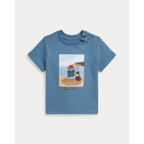 Polo Bear Cotton Jersey Tee