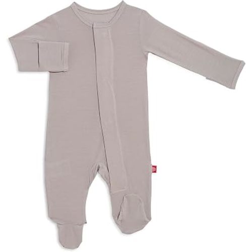 Magnetic Me Footie Pajamas Soft Modal Baby Sleepwear with Quick Magnetic Fastener | Boys and Girls Sleeper Preemie-24 Months