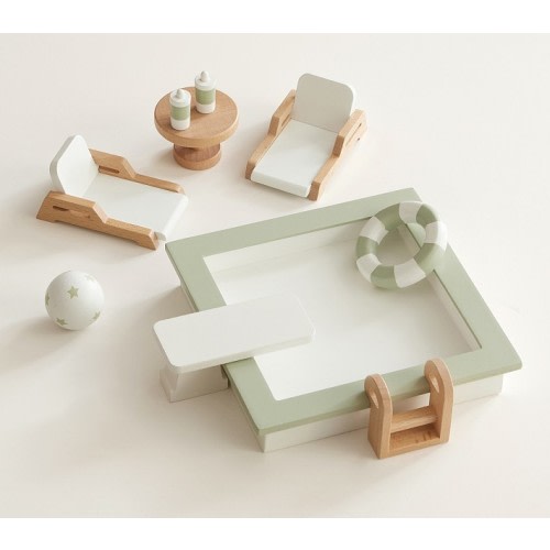 Dollhouse Pool Set