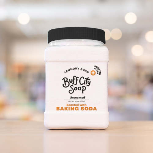 Unscented Laundry Soap Plus – Buff City Soap