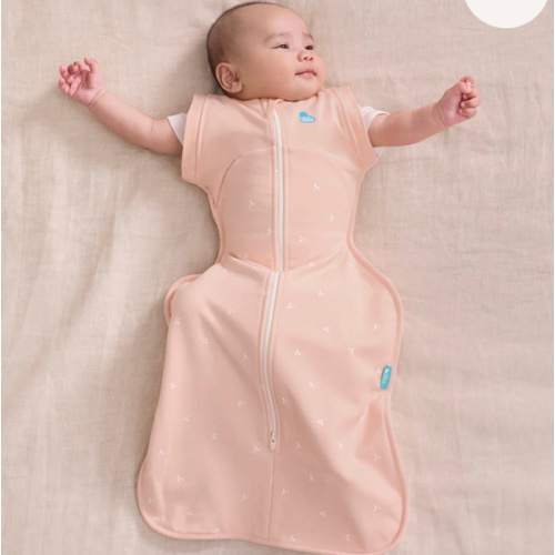 Swaddle Up™ 2-in-1 Transition Bag 1.5 TOG Cotton Fleece Blush Twigs – Love to Dream US