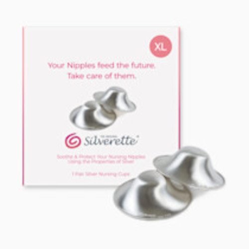 Silverette Silver Nursing Cups - XL