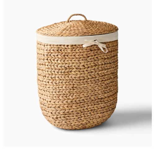 Curved Seagrass Baskets | West Elm