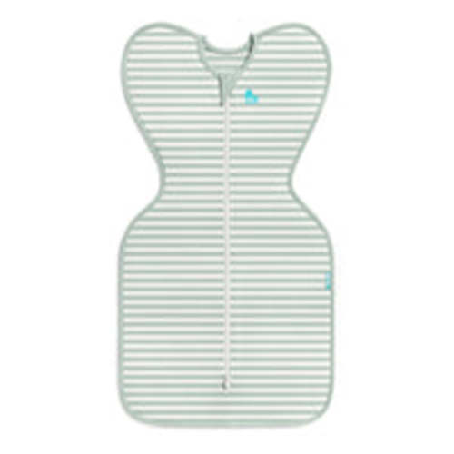 Love To Dream Swaddle Up 0.2T Stretch Cotton Olive Stripe