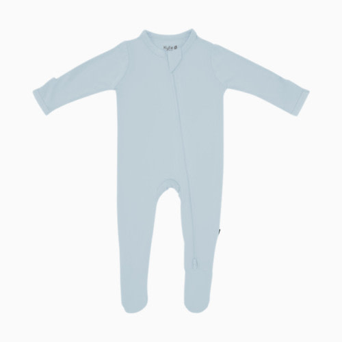Zipper Footie - Fog