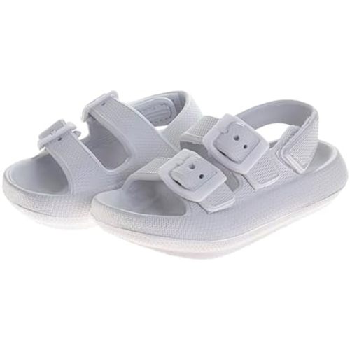 Josmo Kids Jelly Sandals Open Toe Strap Summer Pool Beach Shoes for Boys and Girls (Size 5-10 Toddler)