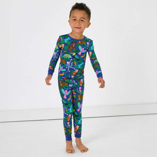 Jungle Jam Two-Piece Pajama Set | Little Sleepies