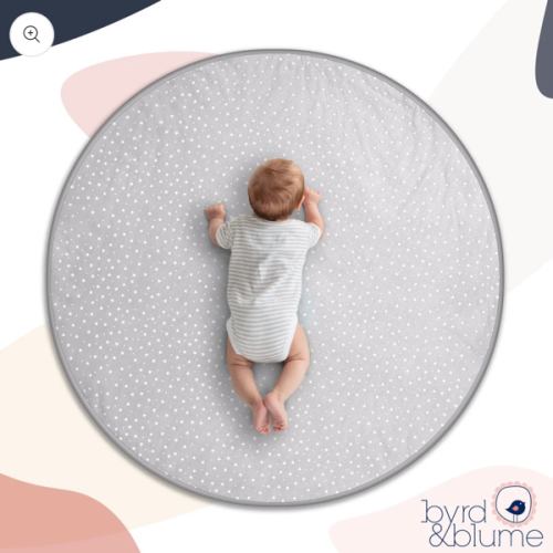 Organic Baby Playmat - GOTS Certified Cotton Tummy Time Mat | Byrd & Blume – Byrd and Blume