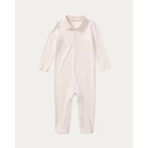 Cotton Interlock Polo Coverall