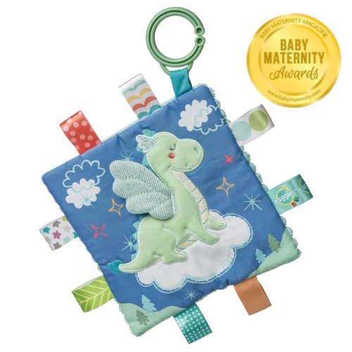 Taggies Crinkle Me Drax Dragon – 6×6″ - Mary Meyer Stuffed Toys