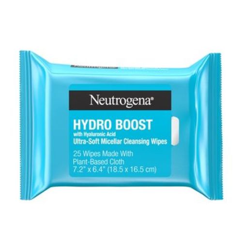 Neutrogena Hydro Boost Face Cleansing Makeup Wipes with Hyaluronic Acid - 25ct