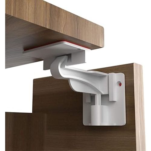 Cupboard Locks for Children - Child Safety Locks, Baby Proofing Drawer Kit Latches - No Drilling - Non Magnetic Child Proof Kitchen Cabinet Lock for Babies - Childproof - 10 Pack