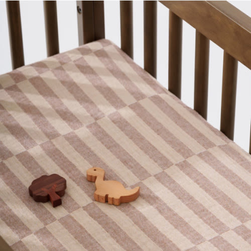 Babyletto All-Stages Bassinet Sheet in GOTS Certified Organic Muslin Cotton