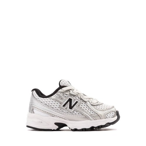 New Balance 740 Athletic Shoe - Baby / Toddler - Silver Metallic / Black
