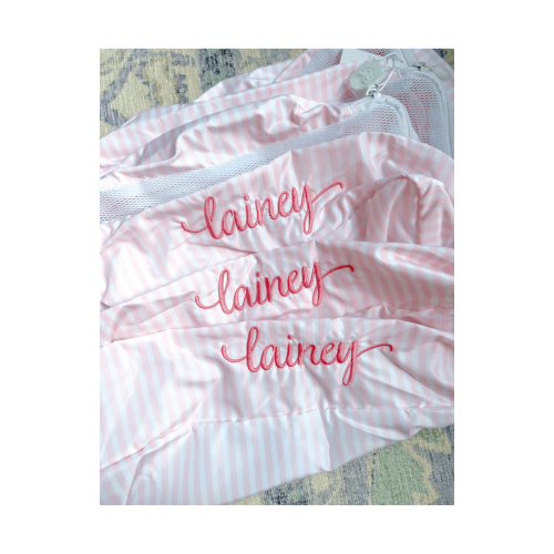 TRVL Packing Cubes - Pimlico Stripe Pink